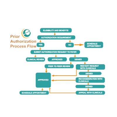 Prior Authorization Process Flow Chart
